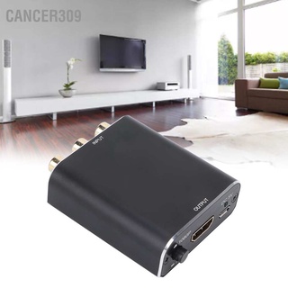 Cancer309 Rca To Hd อะแดปเตอร์แปลงมัลติมีเดีย 1080P Mini Av สําหรับเครื่องเล่น Ps2 Dvd