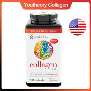 ภาพหน้าปกสินค้า❤️[พร้อมส่ง]❤️Youtheory Collagen Plus Biotin (390 เม็ด) สูตรใหม่มีไบโอติน (Exp.03/2024) ซึ่งคุณอาจชอบสินค้านี้