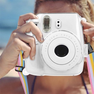 เช็ครีวิวสินค้าเคสกล้องพลาสติก สำหรับกล้อง Fujifilm Instax Mini 8 / 8 + / 9