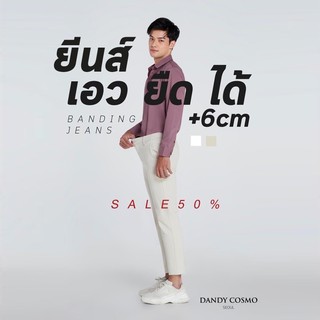 ภาพขนาดย่อของสินค้า️SALE️ยีนส์ เอวยืดได้ Premium TR Banding Jeans DANDY COSMO