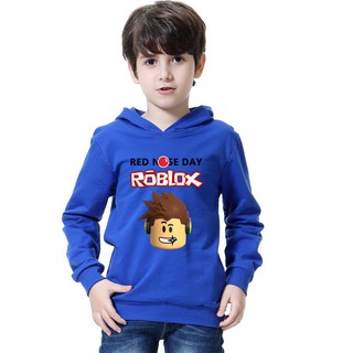 ภาพหน้าปกสินค้าRoblox เสื้อกันหนาวมีฮู้ดสีแดงขนาด 100-160 ซม ซึ่งคุณอาจชอบสินค้านี้