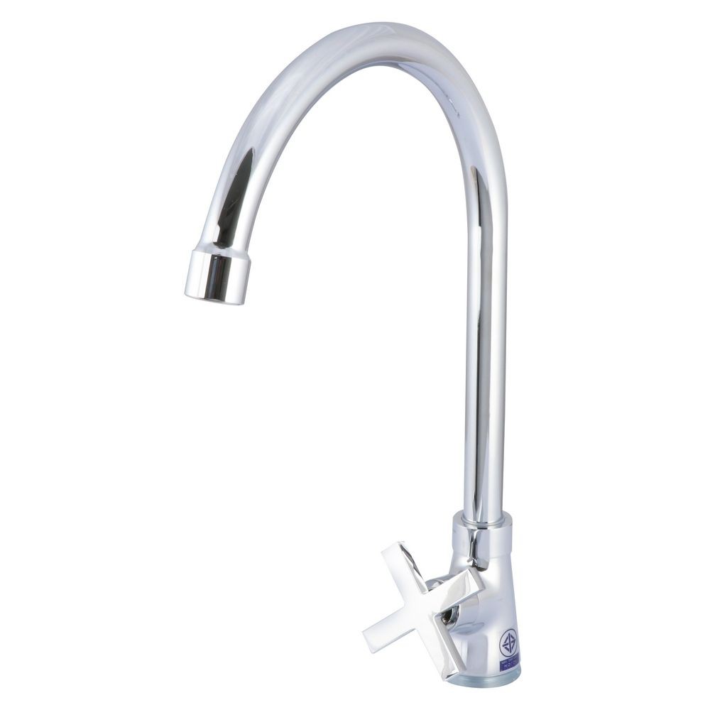 ก๊อกซิงค์เดี่ยวเคาน์เตอร์-globo-gf-26-511-50-สีโครม-ก๊อกซิงค์-ก๊อกน้ำ-ห้องน้ำ-single-lever-sink-faucet-globo-gf-26-511-5