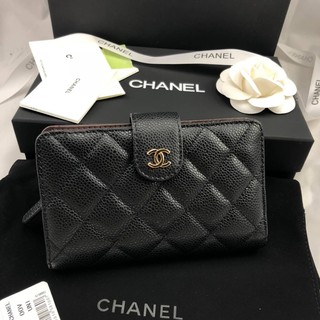 Chanel Medium Wallet Original 1:1 กระเป๋าสตางค์ชาแนล