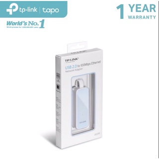 TP-Link UE200 แปลง USB ให้เป็นช่องแลน (USB 2.0 to 100Mbps Ethernet Network Adapter)