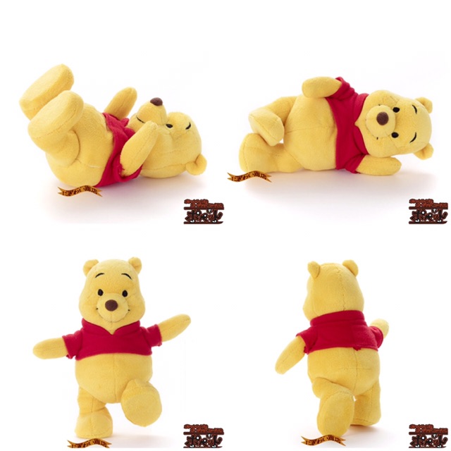 แท้-100-จากญี่ปุ่น-ตุ๊กตา-เซ็ต-2-ชิ้น-ดิสนีย์-หมีพูห์-amp-พิกเล็ต-disney-winnie-the-pooh-character-poppet-pooh-amp-piglet