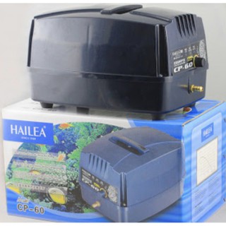 CP-60 ปั๊มลมHAILEA Air Pump พร้อมแบตเตอรี่สำรองไฟ.