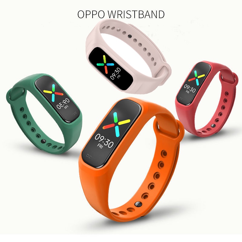 ภาพหน้าปกสินค้าOPPO Band สายรัดซิลิโคนสำหรับ OPPO Band 1 eva สายกีฬากันน้ำแฟชั่น wristband จากร้าน yulong.th บน Shopee