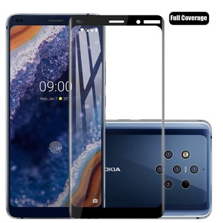 2 PCS ฟิล์มกระจกนิรภัย เต็มจอ Nokia 9 PureView อุปกรณ์กันรอยหน้าจอ Nokia9 PureView กระจก กระจกนิรภัย Nokia 9PureView