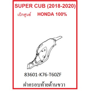 ฝาครอบท้ายด้านขวา รถมอไซต์รุ่น Super Cub (2018-2020) ชุดสี เบิกศูนย์ อะไหล่ฮอนด้าแท้ มีครบสี กดเลือกสีก่อนสั่ง