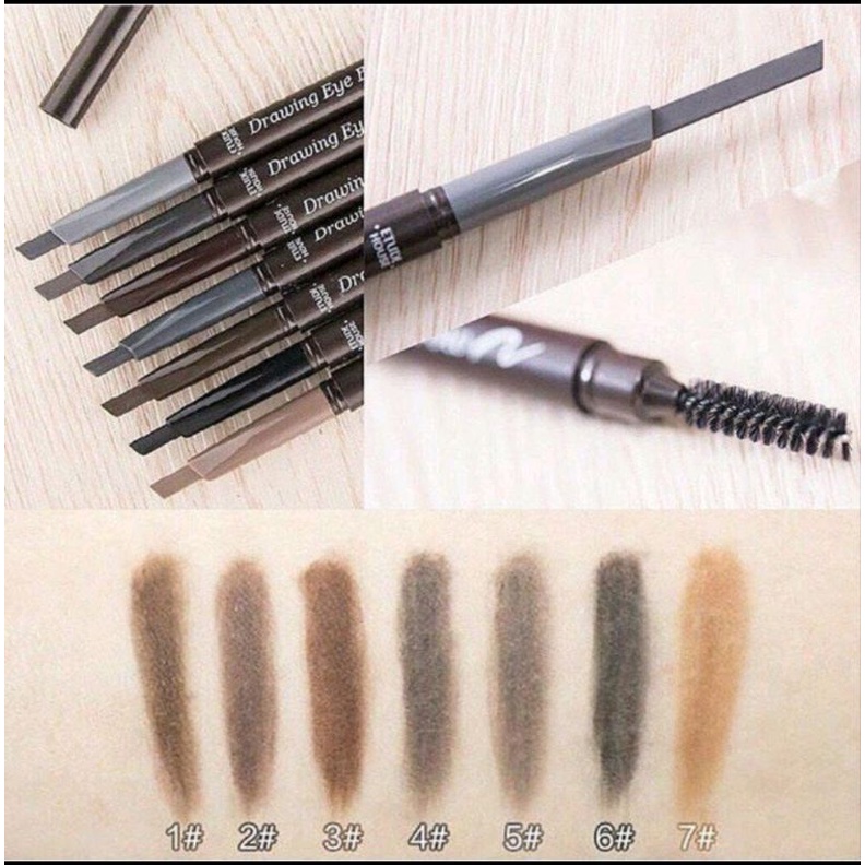 etude-house-drawing-eye-brow-new-ดินสอเขียนคิ้วรับประกันของแท้จากเกาหลี