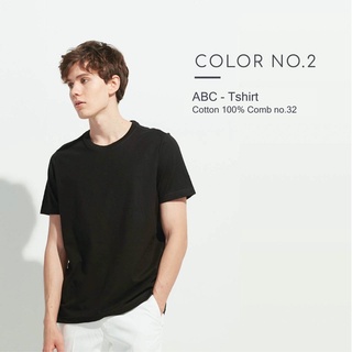 เสื้อยืด Cotton 100% คอกลม ( สีหมายเลข 2 )