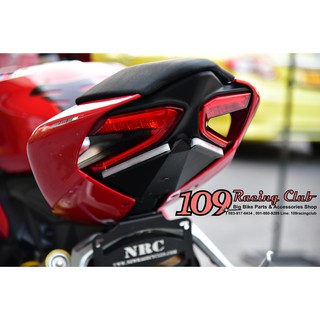 ไฟเลี้ยวแต่ง + ที่ยึดทะเบียน NRC สำหรับ Ducati Panigale 899 959 1199 1299