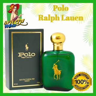 [แท้💯%] น้ำหอมโปโล เท่ห์ สมาร์ท  RALPH LAUREN POLO GREEN FOR MEN 118 Ml. (พร้อมส่ง+กล่องซีล)