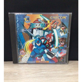 สินค้า แผ่นแท้ [PS1] Rockman X4 (Japan) (SLPS-00901 | 00902 | 91106~7) X 4 Mega Man Megaman Rock