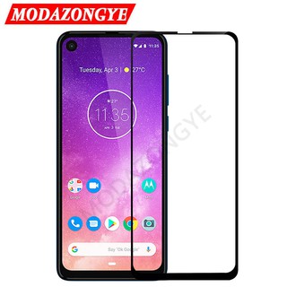 2 PCS ฟิล์มกระจกนิรภัย เต็มจอ MOTO One Action อุปกรณ์กันรอยหน้าจอ MOTOROLA One Action OneAction กระจก กระจกนิรภัย