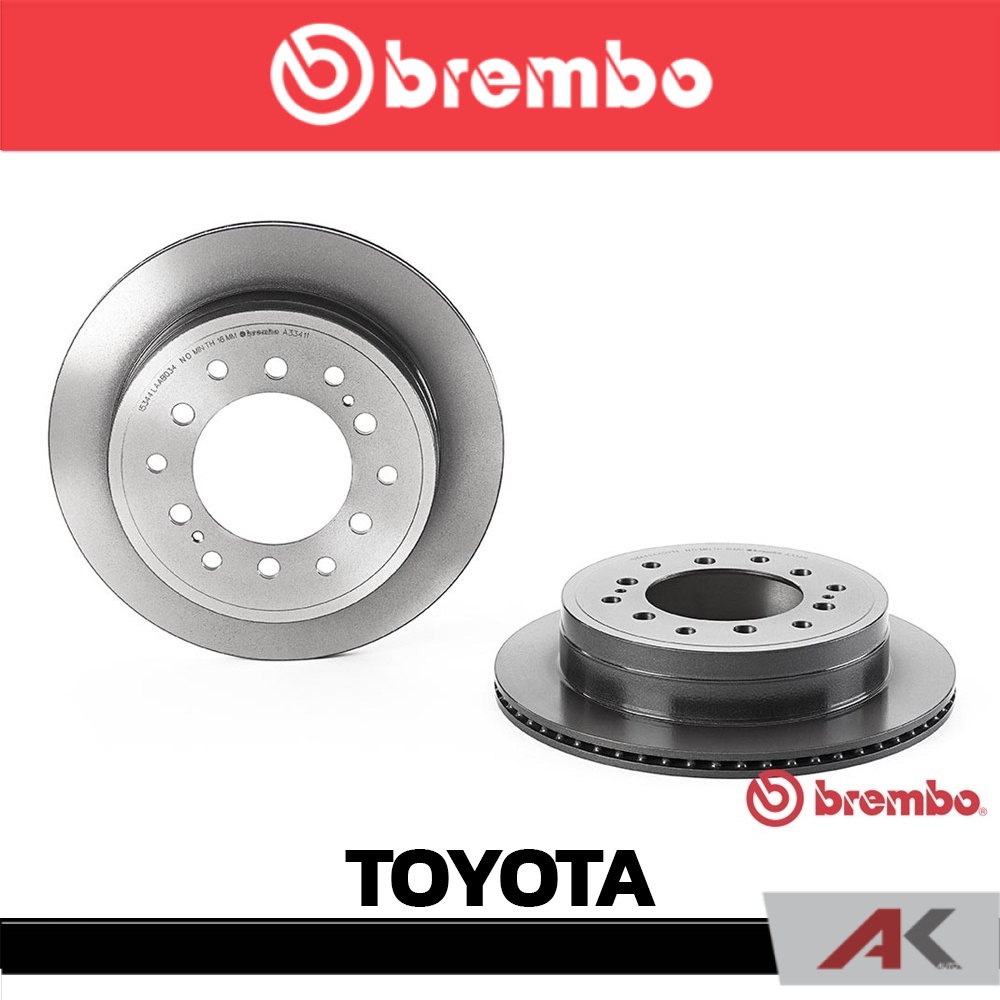 จานเบรก-brembo-toyota-fortuner-ปี-2016-trd-prado-kdj12-grj12-หลัง-เบรคเบรมโบ้-รหัสสินค้า-09-a334-11-ราคาต่อ-1-ข้าง