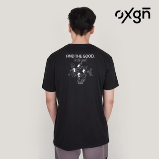 เสื้อคู่ เสื้อคู่รัก OXGN พบเสื้อยืดที่ดีพอดีง่ายกับการพิมพ์กราฟิกสําหรับผู้ชาย (สีดํา)!! hHls Etd