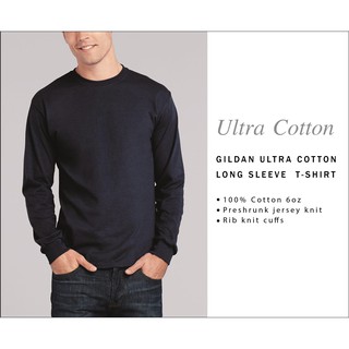 ภาพหน้าปกสินค้าเสื้อแขนยาว GILDAN Ultra Cotton สีดำ ซึ่งคุณอาจชอบสินค้านี้