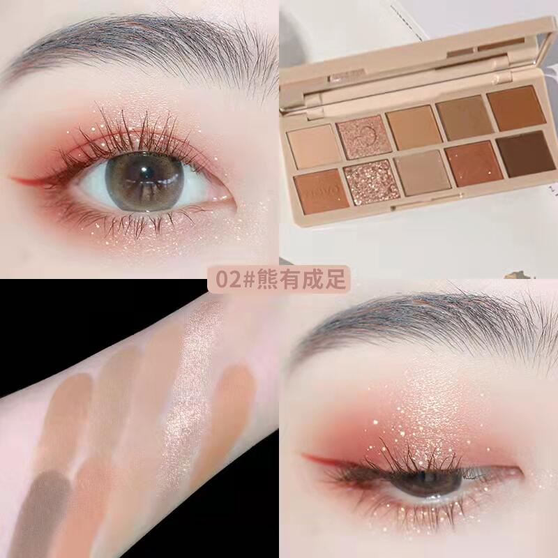 novo5505-novo-moe-paradise-color-eyeshadows-โนโว-อายแชโดว์-10-สี