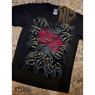 NTS 290 Suicide Silence เสื้อยืด เสื้อวง สกรีนลายอย่างดี ผ้าหนานุ่ม ไม่หดไม่ย้วย มาตราฐาน NTS แบรนด์ S M L XL XXL