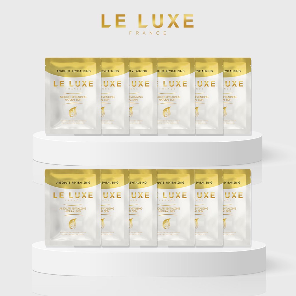 ภาพหน้าปกสินค้าLELUXEFRANCE - Absolute Revitalizing Natural Skin 5ml x12ซอง จากร้าน le_luxe_france บน Shopee