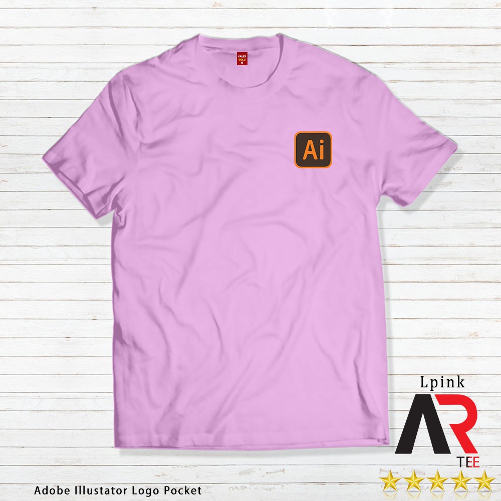 เสื้อยืดสีพื้น-artee-นักออกแบบกราฟิก-adobe-illustrator-โลโก้กระเป๋าเสื้อที่กําหนดเองเสื้อไอทีสําห