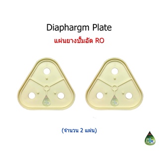 แผ่นยางปั้มอัด RO (Diaphragm Plate) จำนวน 2 ชิ้น