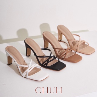 ใส่โค้ด CHUH11 ลด 65 TWINEBYCHUH ส้นสูง2.7นิ้ว ไซส์ 35-42