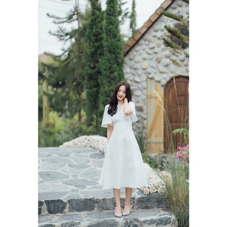 ภาพขนาดย่อของภาพหน้าปกสินค้าRoseDress/เดรสใส่เที่ยว/ใส่ออกงาน จากร้าน firrr_officials บน Shopee