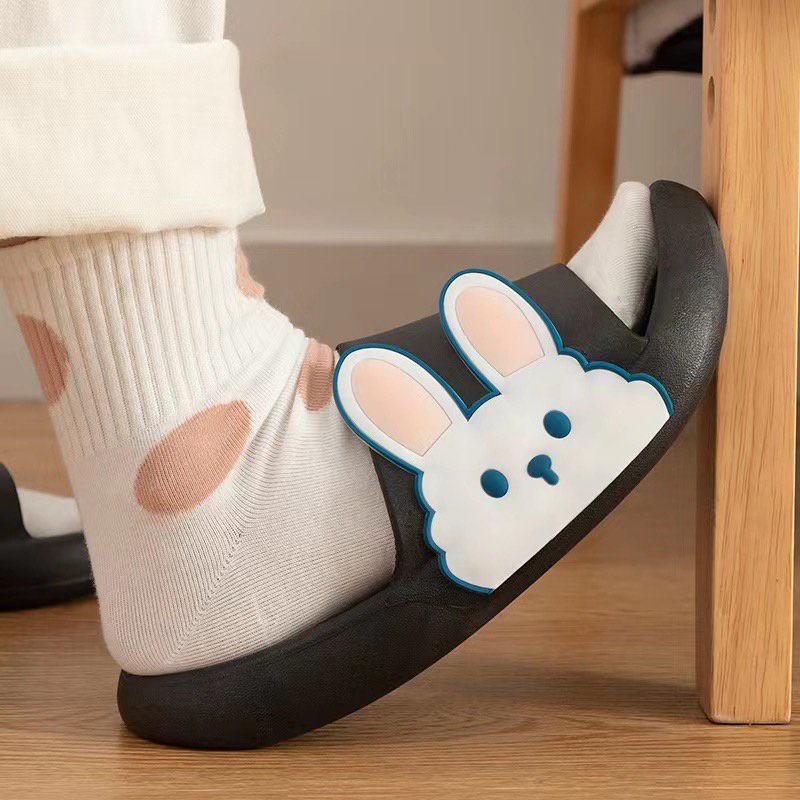 ภาพสินค้าEnJoy พร้อมส่ง (LT-Rabbit) รองเท้าสวมกระต่าย RABBITรองเท้าแตะแบบสวม รองเท้าผู้หญิง รองเท้าแฟชั่น รองเท้าเกาหลี จากร้าน enjoyy_66 บน Shopee ภาพที่ 1