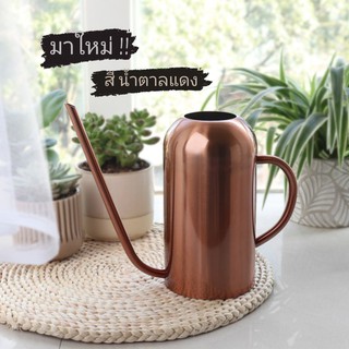 ภาพขนาดย่อของภาพหน้าปกสินค้าบัวรดน้ำต้นไม้สแตนเลสคุณภาพดี ขนาด 1500ml (พร้อมส่ง) จากร้าน thetrees.watering.can บน Shopee