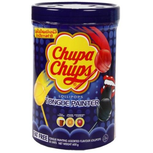 chupa-chups-classic-tongue-painter-อมยิ้ม-จูปาจุ๊ปส์-ทัง-เพ้นเทอร์-50-ไม้-คละรส-จูปาจุป-จูปาจุ๊บ-จูปาจุ๊ปส์ลูกอม