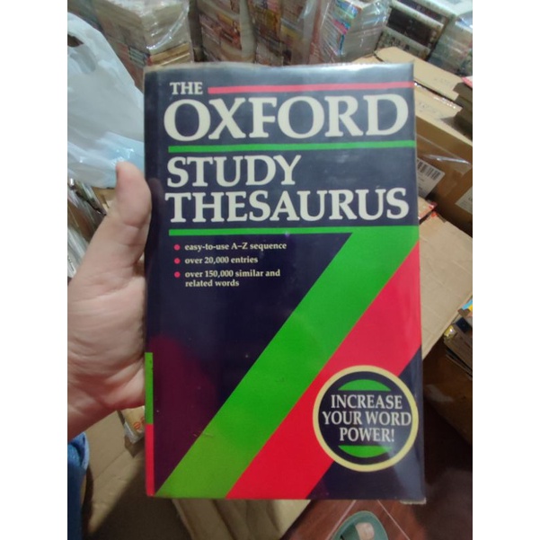 The Oxford Study Thesaurus Eng Eng Shopee Thailand