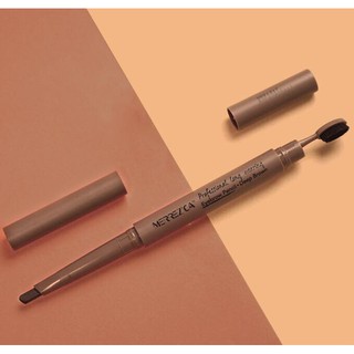 ถูกมาก_ดินสอเขียนคิ้วเมอเรสก้า สีน้ำตาลเข้ม Deep brown ดินสอเขียนคิ้วติดทน กันน้ำ Merrezca professional eyebrow pencil