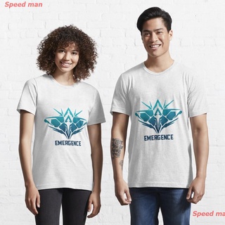 Speed man เอเพ็กซ์เลเจนส์ เสื้อapex legends Apex Legend: Emergence Essential T-Shirt เสื้อยืดสไตล์เกาหลี ผู้หญิง