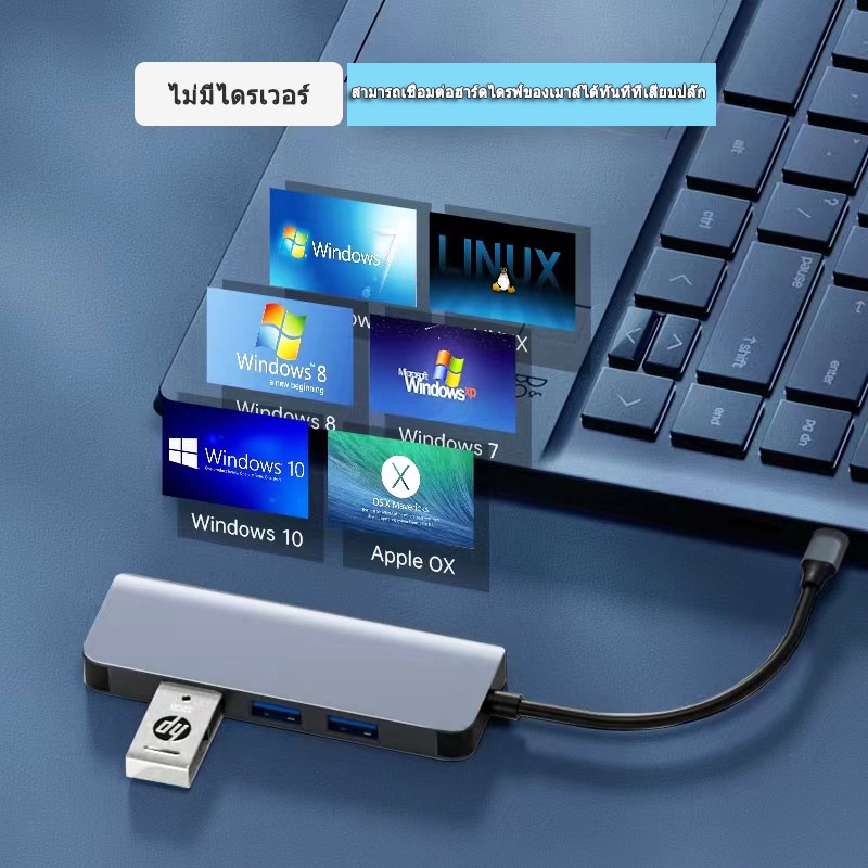 usb3-0-extender-hub-expansion-dock-conversion-connector-multi-port-type-c-laptop-converter