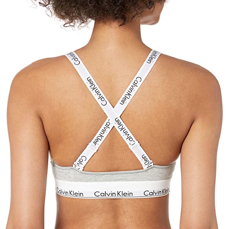 พร้อมส่ง-calvin-klein-modern-cotton-crossback-bralette-บราไม่มีฟองน้ำ