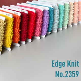 ภาพหน้าปกสินค้าMOMOTARA No.2359 (ชุดที่ 3) เทปทอชายครุยตุ้ม ปอมปอม Edge Knit ขนาด 1 CM ยาว 36 หลา เทป ริบบิ้น วัสดุตกแต่ง diy งานฝีมือ ซึ่งคุณอาจชอบสินค้านี้