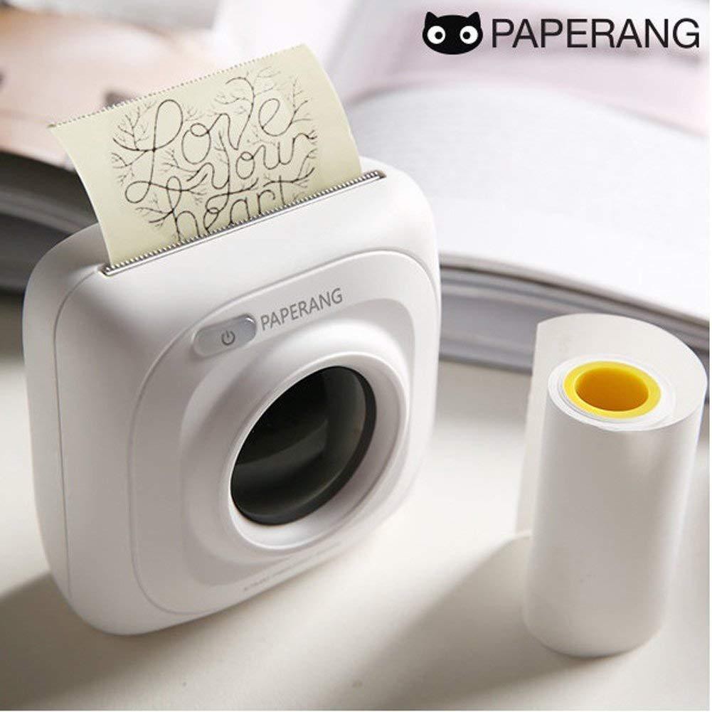 Paperang เครื่องพิมพ์ความร้อน บลูทูธ แบบพกพา พร้อมม้วนกระดาษ 2 ชิ้น ...