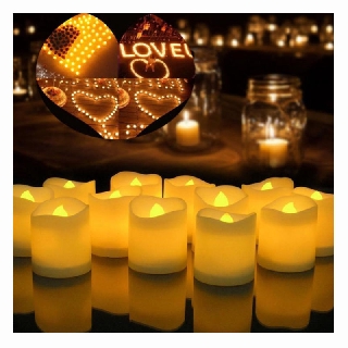 1PCS Smokeless Electronic LED Candle Light