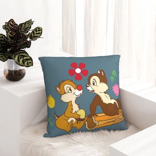 ปลอกหมอน พิมพ์ลาย Disney Chip n Dale สําหรับตกแต่งบ้าน