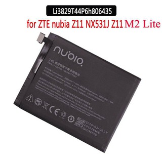 แบตแท้ ZTE Nubia Z11 M2 Lite NX531J NX573J Li3829T44P6h806435 3000MAH