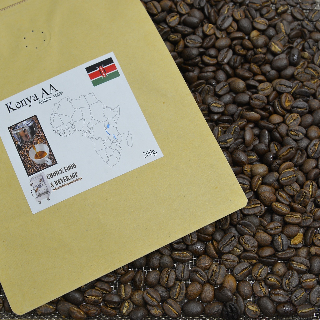 choice-coffee-เมล็ดกาแฟ-เคนย่า-200กรัม-kenya-aa-200g