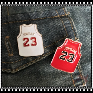 เข็มกลัดแฟชั่น Jordan No . 23 - Nba 1 ชิ้น