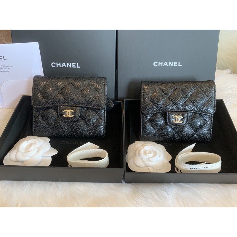 New Chanel tri fold wallet (holo31)