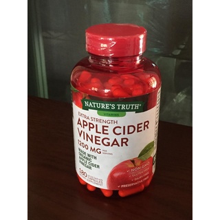 NATURES TRUTH APPLE CIDER VINEGAR 1200 MG 180 CAPSULES