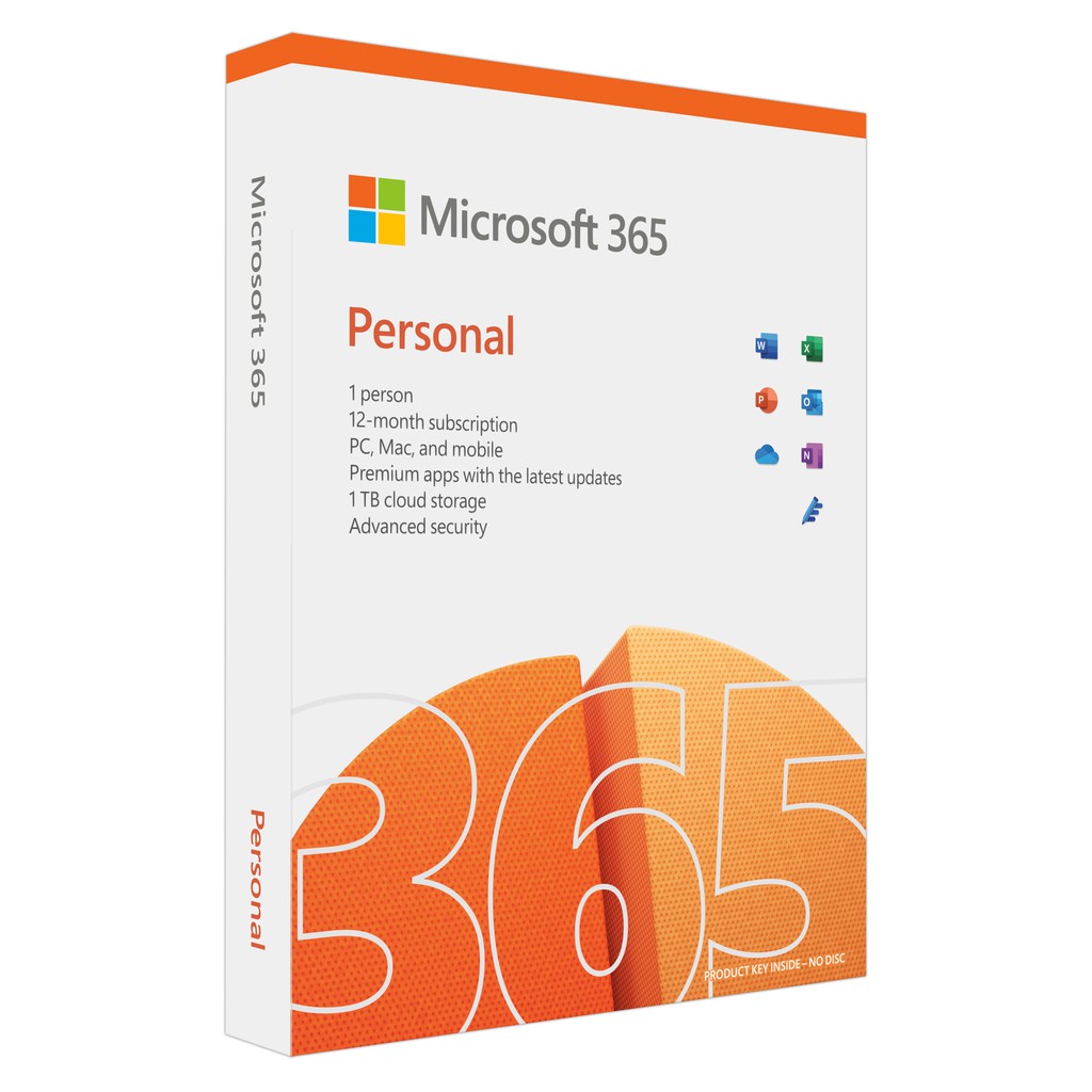 ภาพสินค้าMicrosoft M365 Personal English APAC EM Subscr 1YR Medialess P8 (SWP-000325) จากร้าน itcity บน Shopee ภาพที่ 1