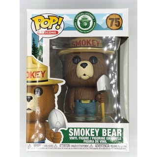 Funko Pop Forest Fire Prevention - Smokey Bear #75 (กล่องมีตำหนินิดหน่อย)