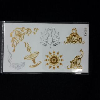 Tattoo Sticker (Metallic color)