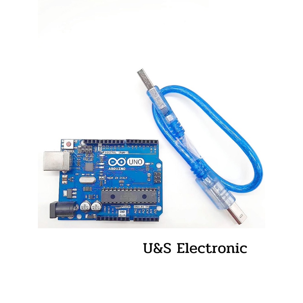 Arduino Uno R3 Development Board Compatible พร้อม สาย USB | Shopee Thailand